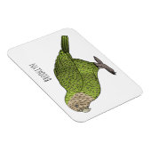 Cartoon van Kakapo Magneet (Rechterzijde)