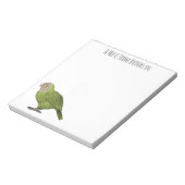 Cartoon van Kakapo Notitieblok (Gedraaid)