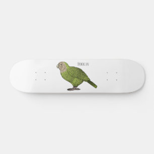 Cartoon van Kakapo Skateboard