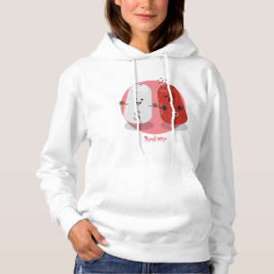 Cartoon van kawaï-luiers en paprika's hoodie