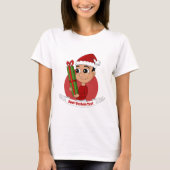 Cartoon van kerstjongen T-Shirt (Voorkant)