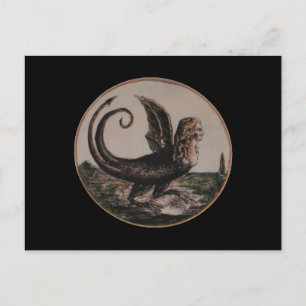 Cartoon van Marie Antoinette ~ Briefkaart