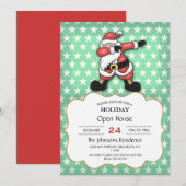 Cartoon van Santa claus Kaart (Voorkant / Achterkant)