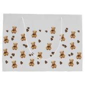 cartoon van schattig beer groot cadeauzakje (Achterkant)