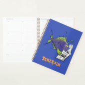 Cartoon van schimmelvis planner (Display)