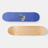 Cartoon van schimmelvis skateboard (Horizontaal)