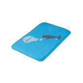 Cartoon van zeepbellenbels voor de walvisvangst badmat (Gekanteld)