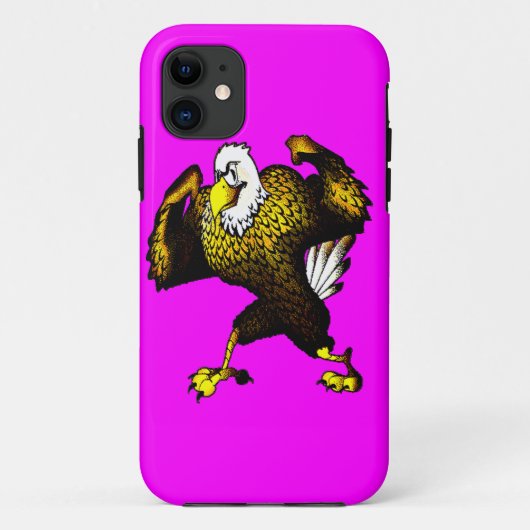 Cartoon vechtarend Case-Mate iPhone case (Achterkant)
