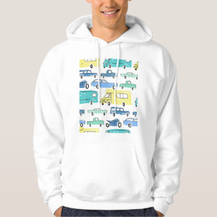 Cartoon vervoer: City Kinderen plezier. Hoodie