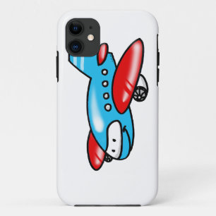 cartoon vliegtuig iPhone 11 hoesje