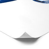 Cartoon vliegtuig poster (Hoek)