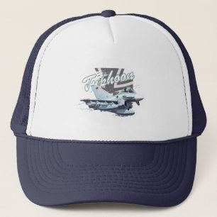 Cartoon vliegtuigtrucker hoed trucker pet