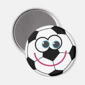 Cartoon Voetbal Magneet (Voorkant / Achterkant)
