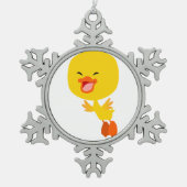 Cartoon volant mignon Duckling Pot Ornement (Devant)