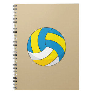 Cartoon Volleybal Notitieboek