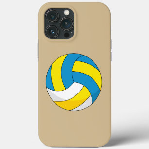 Cartoon Volleyball Ball iPhone 13 Pro Max Hoesje