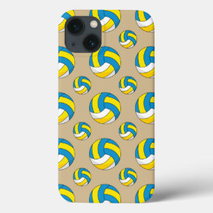 Cartoon Volleyball Ball iPhone 13 Hoesje