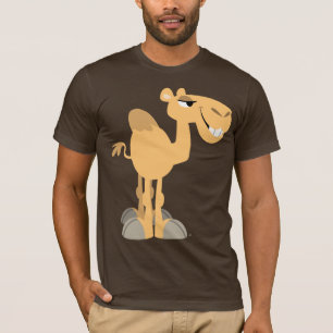 Cartoon voor glimlachen Camel T-Shirt