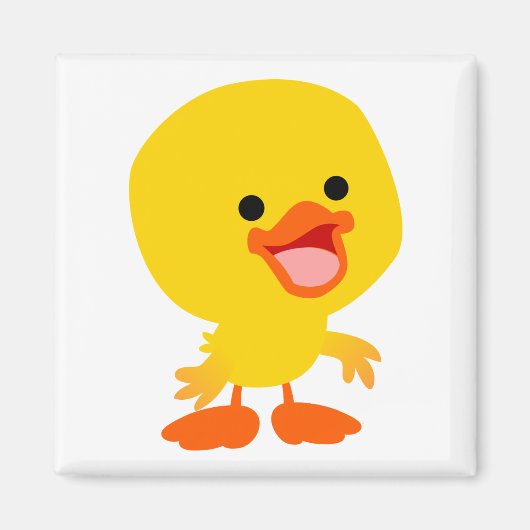 Cartoon voor het koelen van taarten magneet (Voorkant)