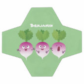 Cartoon voor het triozingend cute turnip voetbal (Enkel)