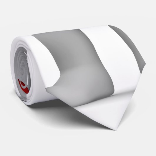 Cartoon voor medisch advies stropdas (Opgerold)