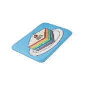 Cartoon voor regenbooggebak badmat (Gekanteld)