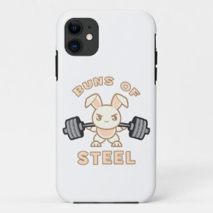 Cartoon voor werkuitbundels - staalbundels - Funny iPhone 11 Hoesje