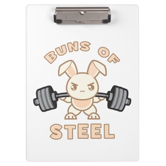 Cartoon voor werkuitbundels - staalbundels - Funny Klembord (Voorkant)