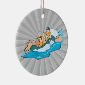 cartoon voor witwater keramisch ornament (Rechts)