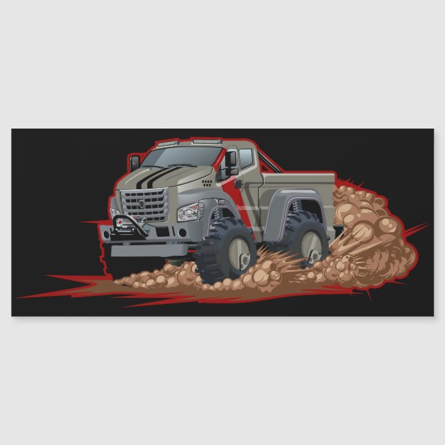 Cartoon vrachtwagen (Voorkant)