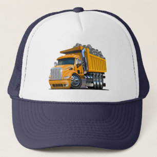 Cartoon vrachtwagenchauffeur trucker pet