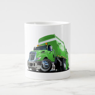 Cartoon vuilniswagen extra grote beker