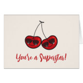 Cartoon vun en wolke kaaskersen met zonnebril (Voorkant Horizontaal)