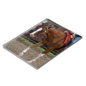 Cartoon western paard notitieboek (Linkerzijde)