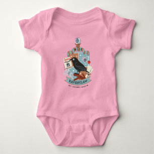 Cartoon Wijs Ravenclaw Wapen Romper