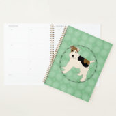 Cartoon Wire Fox Terrier Planner (Display)