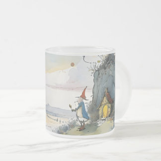 Cartoon wizard dreamscape matglas koffiemok