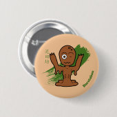 Cartoon Yokai Dorotabo - Japanse folklore Ronde Button 5,7 Cm (Voorkant /achterkant)