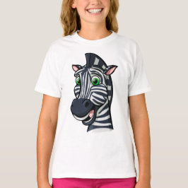 Cartoon Zebra T-shirt