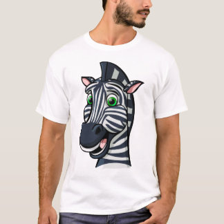 Cartoon Zebra T-shirt