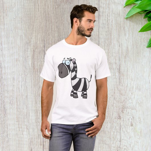 Cartoon Zebra T-shirt