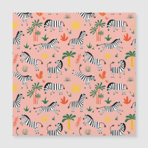 Cartoon Zebra's Grappig Naadloos Patroon