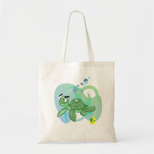 Cartoon Zee Turtle Tote Bag