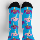 Cartoon Zeemeermin Patroon Sokken (Top)