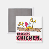 cartoon zonder been magneet (Voorkant / Achterkant)