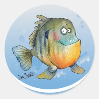 cartoon zonnevissen stickers