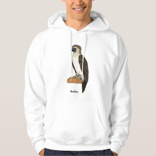 Cartoonillustratie van Filipijnse adelaar Hoodie