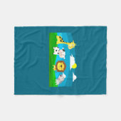 Cartoons Fleece Deken (Voorkant (Horizontaal))