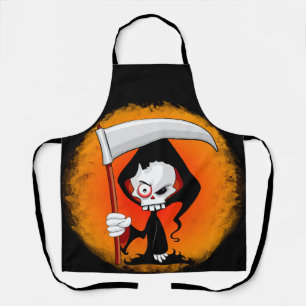 Cartoons flesje schort