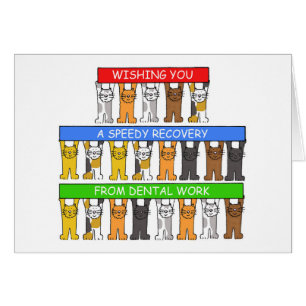 Cartoons voor tandheelkundig gebruik — Snel herste